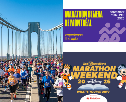 Marathon Tourism: Run Races and Marathons Around the World cover photo collage