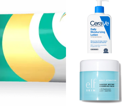 Skincare routine 😻 cover photo collage