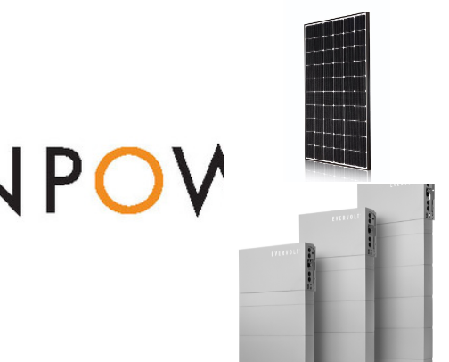 "Sun-powered, wallet-friendly." cover photo collage