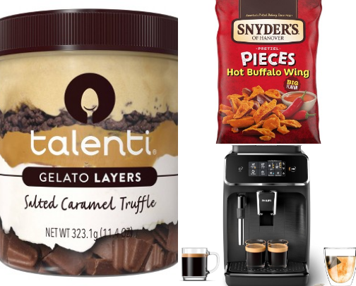 Snack Faves & Coffee Stuff cover photo collage