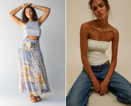 Coastal girl outfits cover photo collage