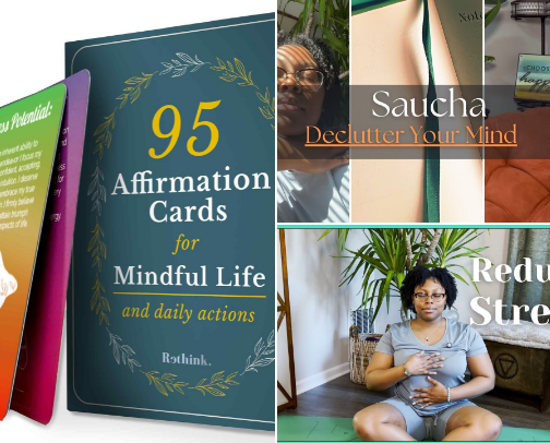 How to Actually Boost Your Mindset through Yoga: Personal Growth Series cover photo collage