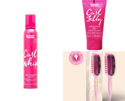 ULTIMATE CURLY HAIR ROUTINE cover photo collage