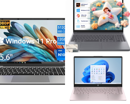 Technology accessories cover photo collage
