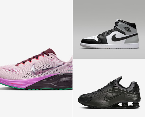 Nike shoes cover photo collage
