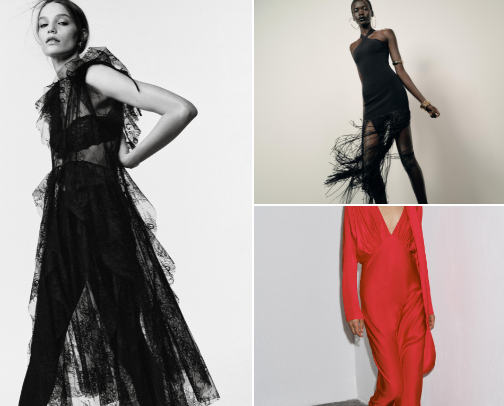 ✨️Zara dresses made for the holiday party season🪩 cover photo collage