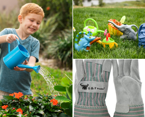 👩‍👦 Gardening With Kids cover photo collage