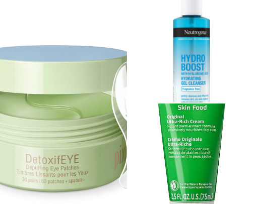 Skincare cover photo collage