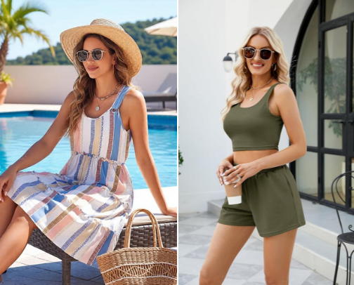 Cute Spring Outfit Ideas cover photo collage