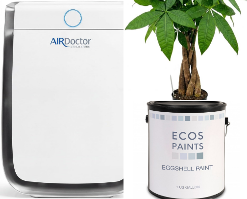 Secrets to amazing air quality at home! cover photo collage