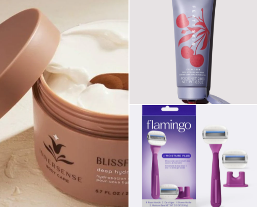 body care cover photo collage