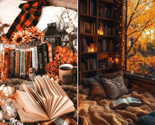 Books That Feel Like Autumn cover photo collage