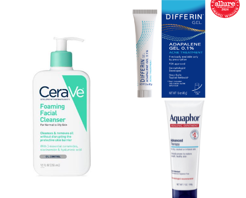 My skincare cover photo collage