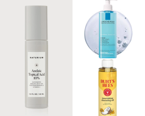 skincare I swear by. 🧴 cover photo collage
