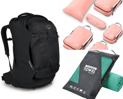 Backpacking Must Haves!! cover photo collage