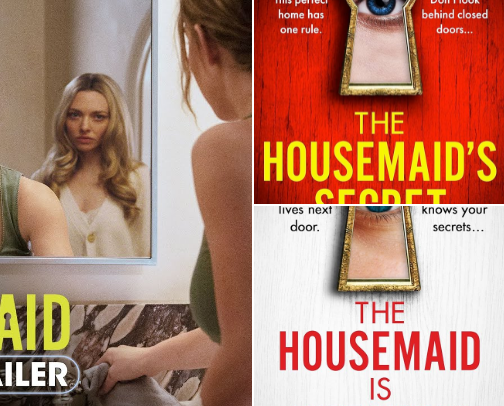 The Housemaid cover photo collage
