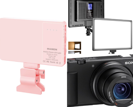 TECH + LIGHTING/FILMING cover photo collage