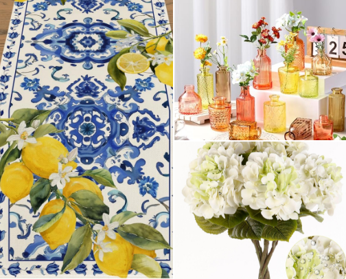 Summer Decor Finds cover photo collage