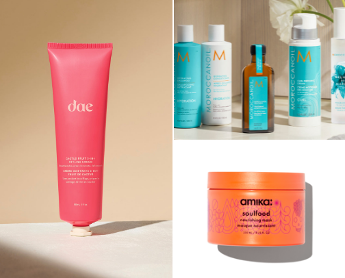 best hair products cover photo collage