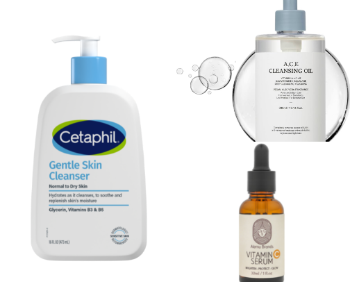 My Skincare Routine cover photo collage