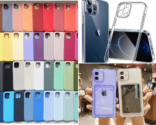 AliExpress telephone equipment cover photo collage