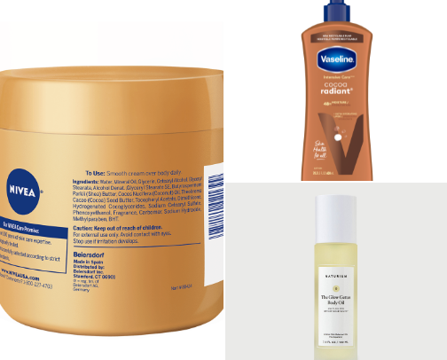 My favorite body care recommendations 🧴 cover photo collage