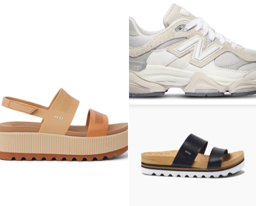 Shoes, shoes & more shoes cover photo collage