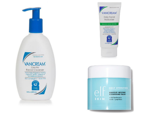 SIMPLE ACNE-PRONE SKINCARE ROUTINE cover photo collage