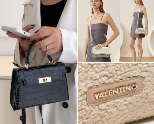 Trendy Bags👜 cover photo collage