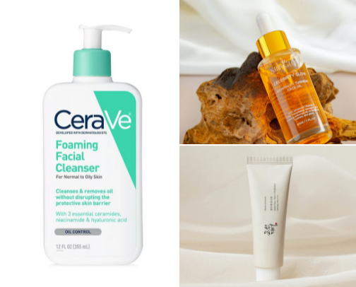 Discover the secrets to glowing, healthy skin - products and tips that actually work. cover photo collage