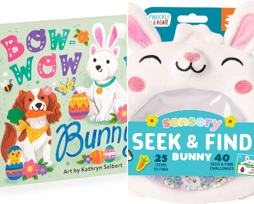 Everything in My Two Year Old’s Easter Basket + More Fun Finds! cover photo collage