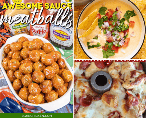 Favorite Game Day Recipes cover photo collage