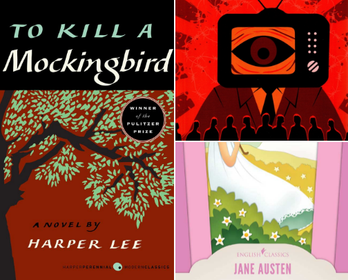 20 Popular Novel - World cover photo collage