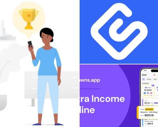 20 Easy International Money Making Apps That Actually Pay. cover photo collage