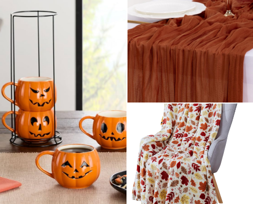 Cozy Fall Staples with a Touch of Spooky cover photo collage