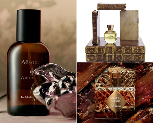Fragrances for different moods and occasions cover photo collage