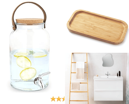 Accessoires pour salle de bain de mes rêves cover photo collage