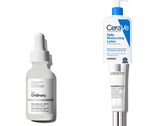 Still having problematic skin ? Here's is what I use for perfect and clear skin cover photo collage