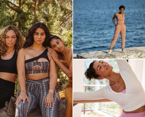 The vegan and sustainable workout brands I adore cover photo collage
