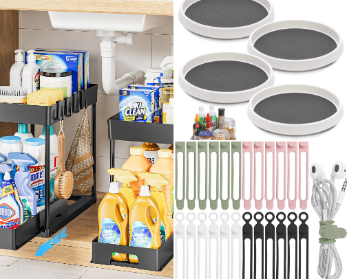 Keep your house organized without breaking the bank cover photo collage