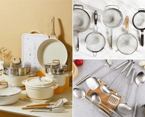 Minimalist Cooking Essentials for Nomads, Minimalists and Small Spaces 🥘 cover photo collage