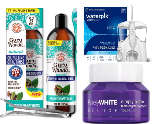 Oral Care Essentials: Keep Your Teeth White, Bright & Actually Healthy cover photo collage