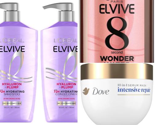 The Holy Grail of Hair Products cover photo collage