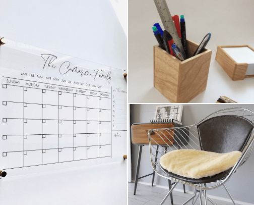 Office Props and Pretty Things cover photo collage