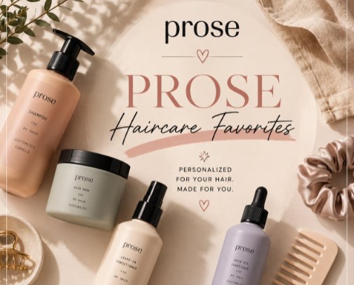 Prose Haircare Favorites cover photo collage