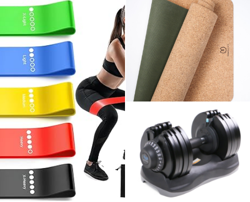 Health & Fitness Essentials: Gear, Apps & Nutrition for a Stronger You cover photo collage