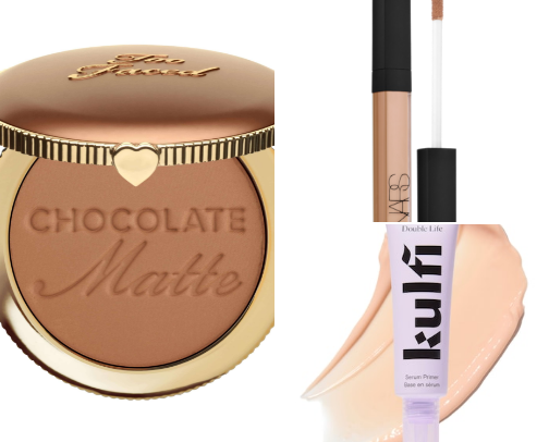 current makeup routine 10+ hours cover photo collage