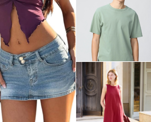 Trendy summer 2026 cover photo collage