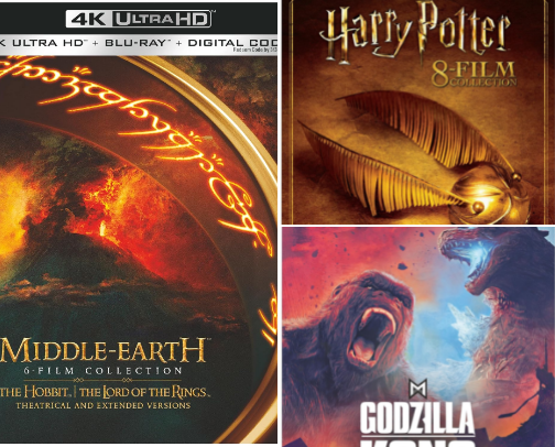 Definite action/adventure movie and tv shows for your collection not just limited to english speaking movies and tv shows cover photo collage