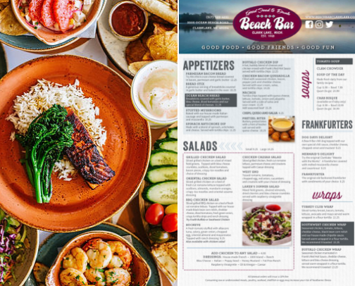 My top restaurant recs near me cover photo collage